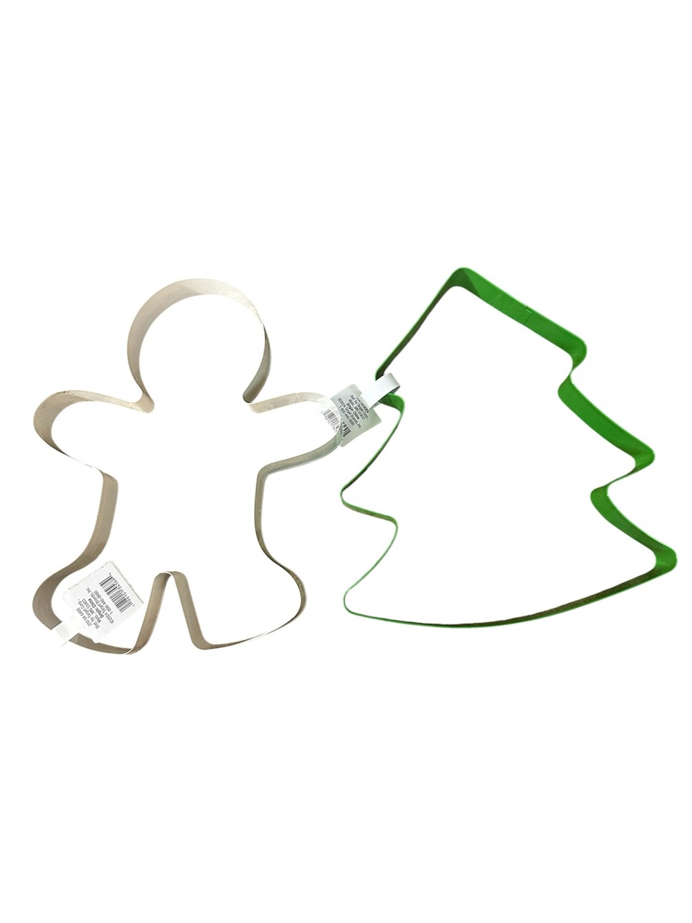 Target Wondershop Large Christmas Tree And Gingerbread Man Cookie Cutters NEW